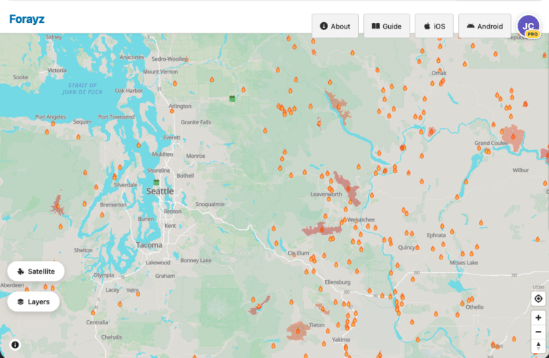 2026 Morel Maps | Burn Perimeters & Soil Data for Morel Hunting